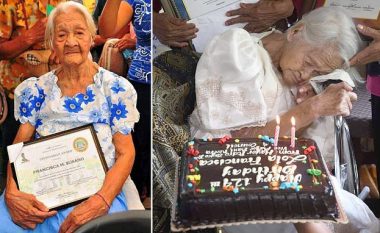 Besohet se ishte 124-vjeçe, ndërron jetë gruaja nga Filipine që pretendohet të jetë personi më i vjetër në botë