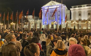 Protestë anti-vaksinë në Shkup: Jo vaksinimit të detyruar