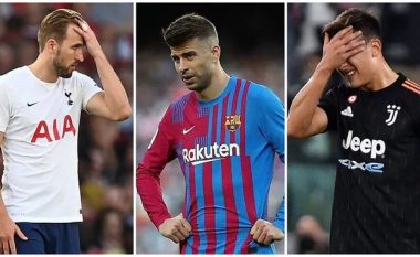 Katër skuadra e tmerrshme të 2021/22 deri më tani: Juventus, Barcelona, Tottenham...