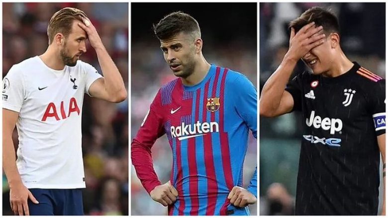 Katër skuadra e tmerrshme të 2021/22 deri më tani: Juventus, Barcelona, Tottenham…