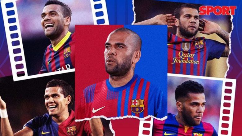 Detajet e kontratës së Dani Alves me Barcelonën