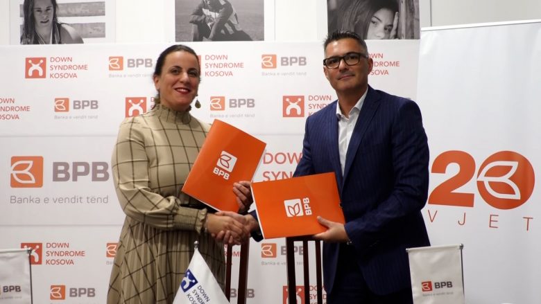 Banka e vendit tënd – BPB, miku i Down Syndrome Kosova për 5 vitet e ardhshme