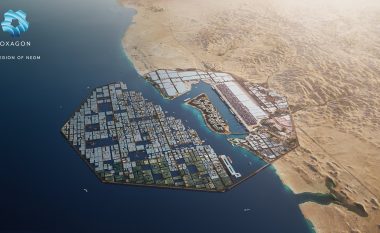 33 herë më i madh se Nju Jorku: Arabia Saudite shpalos planet për ‘qytetin lundrues’ në ujë – me një ‘qytet të zgjuar’ në qendër të tij