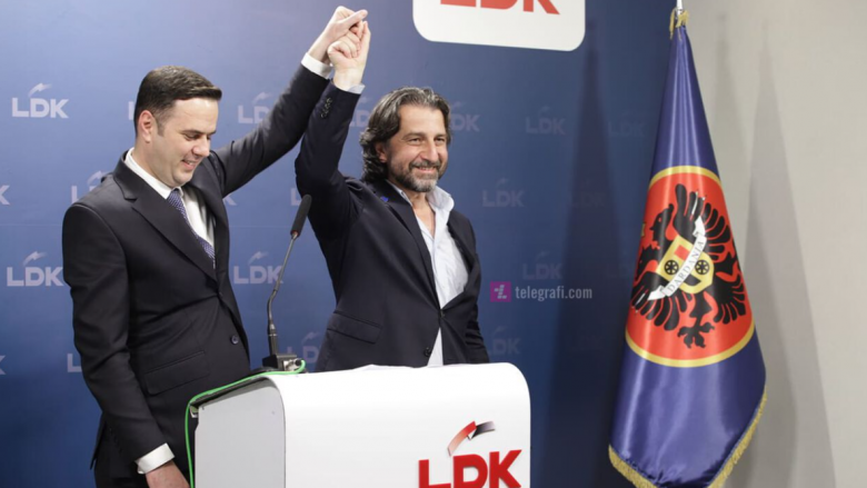Lumir Abdixhiku shpall fitoren e LDK-së në Prishtinë dhe 5 komuna tjera