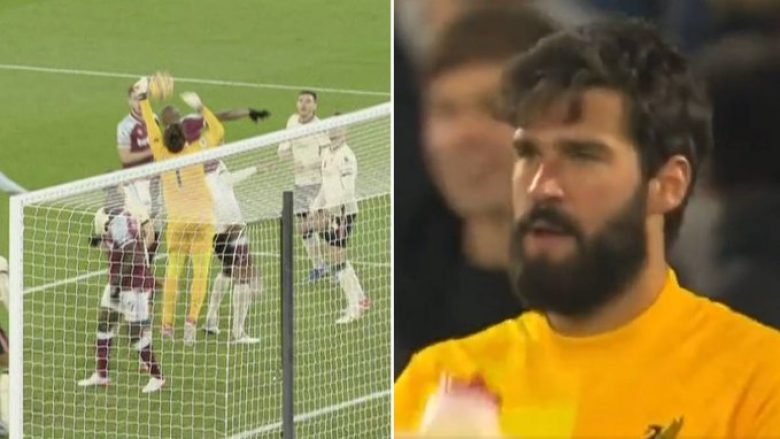 Alisson Becker realizon auto-gol qesharak qysh në minutën e katër të takimit