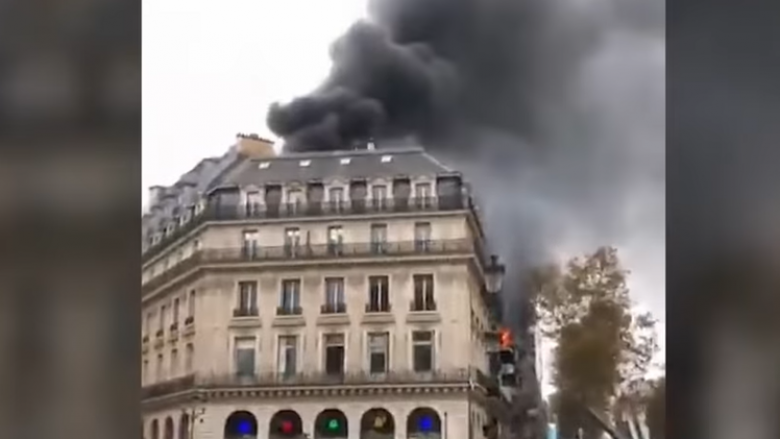 Shpërthen zjarri pranë “Place de L’Opera’ në qendër të Parisit