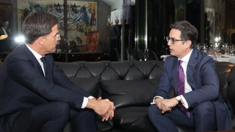 Pendarovski, Rutte: Këshilli i dhjetorit, test i vërtetë për besueshmërinë e procesit eurointegrues