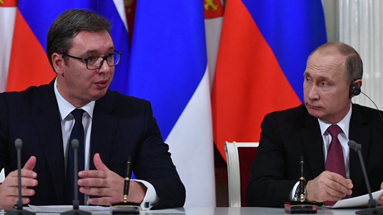Mediat ruse: Putin dhe Vuçiq nesër do të bisedojnë për Kosovën