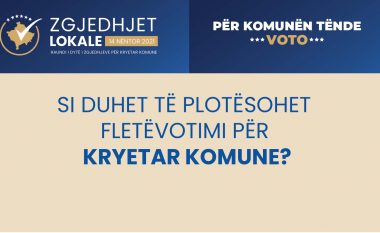 Raundi i dytë i zgjedhjeve, KQZ tregon mënyrën e votimit