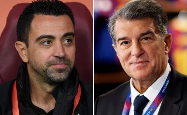 Laporta e pranon në një ngjarje se Xavi do të jetë trajner i Barcelonës