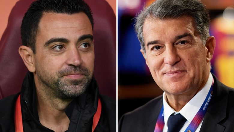 Laporta e pranon në një ngjarje se Xavi do të jetë trajner i Barcelonës