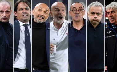 Pagat e të gjithë trajnerëve në Serie A – Allegri e Mourinho pa befasi, Pioli merr shumë pak