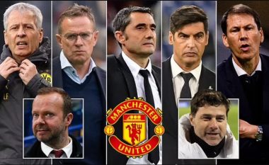 Man United kërkon trajner të përkohshëm deri në fund të sezonit – do të bisedojnë me pesë trajner të njohur, pasi dy tashmë kanë skuadra të forta