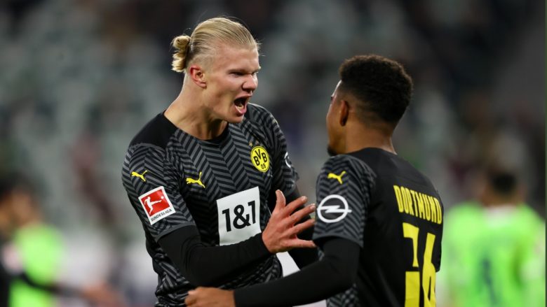 Notat e lojtarëve, Wolfsburg 1-3 Borussia Dortmund: Halaandit i duhen pak minuta për të qenë prej më të mirëve