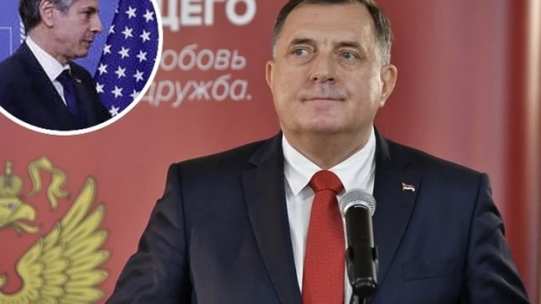 Blinken e kërcënoi me sanksione, Dodik nuk heq dorë prej radikalizimit të situatës