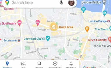 Google Maps do t’i ndihmojë përdoruesit të shmangin turmat gjatë blerjeve për festat e fundvitit