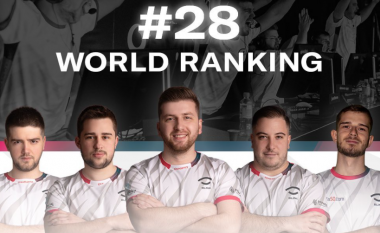 Ekipi shqiptar ‘BLINK’ shënon rritje rekorde – futet në top 30-shën e ekipeve më të forta në botë për CS:GO