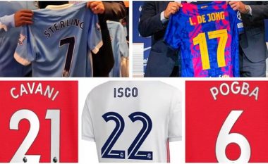 Pesë transferimet që mund ta tronditin afatin kalimtar të janarit – Sterling, Luuk de Jong, Cavani, Isco dhe Pogba në listë