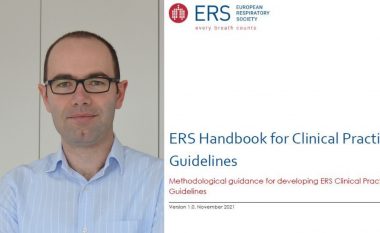 Infektologu Blin Nagavci publikon librin e tij të parë, “ERS Handbook for Clinical Practice Guidlines”