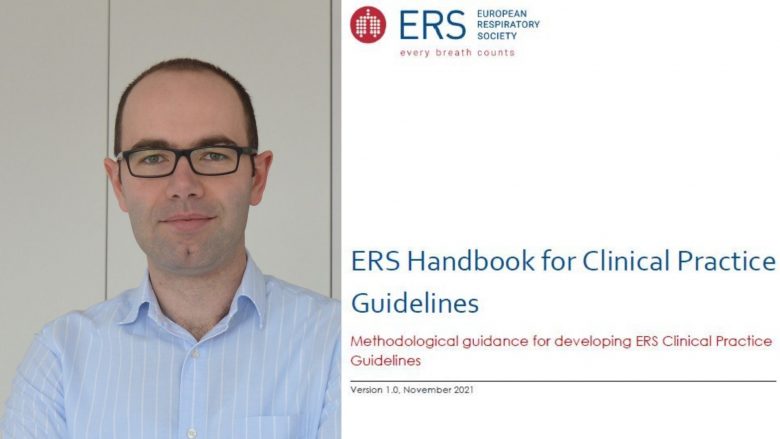 Infektologu Blin Nagavci publikon librin e tij të parë, “ERS Handbook for Clinical Practice Guidlines”