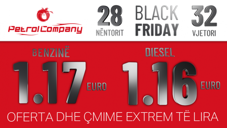 Petrol Company befason të gjithë, ul çmimet e derivateve për 4 ditë rresht: Diesel 1.16 Euro dhe Benzin për vetëm 1.17 Euro