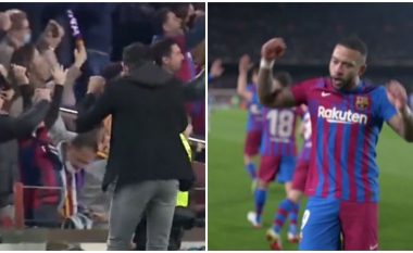 Depay shënon golin e parë në ‘epokën Xavi’ te Barcelona