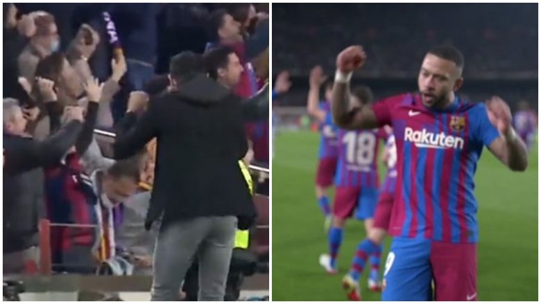 Depay shënon golin e parë në ‘epokën Xavi’ te Barcelona