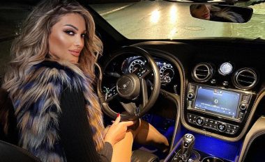 Arbnora Ademaj prezanton veturën e re ‘Bentley’?