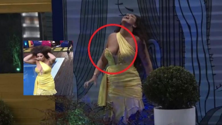 Arjola Demiri tregon më shumë se ç’duhet me veshjen e ekspozuar gjatë koreografisë në Big Brother VIP