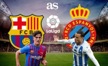 Barcelona – Espanyol, formacionet zyrtare të derbit lokal – Xavi debuton me disa zgjedhje befasuese