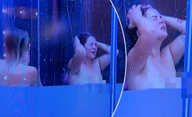 Kamerat e Big Brother VIP transmetojnë momentin kur Fifi dhe Beniada lahen të zhveshura në dush