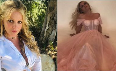 Donatella Versace po dizajnon fustanin e nusërisë së Britney Spears
