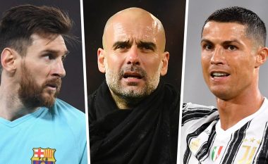 Guardiola: Nuk besoj që do të shohim lojtarë si Messi dhe Ronaldo ndonjëherë