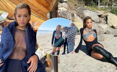 Rita Ora sjell imazhe atraktive nga prapaskenat e xhirimeve, vjen unik dhe tërë shkëlqim