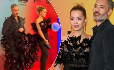 Rita Ora shkëlqen përkrah të dashurit në tapetin e kuq të MTV Europe Music Awards 2021