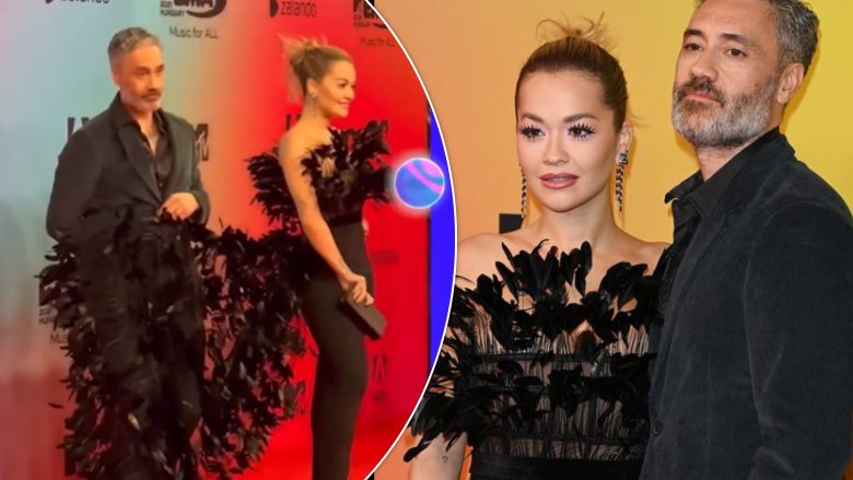 Rita Ora shkëlqen përkrah të dashurit në tapetin e kuq të MTV Europe Music Awards 2021