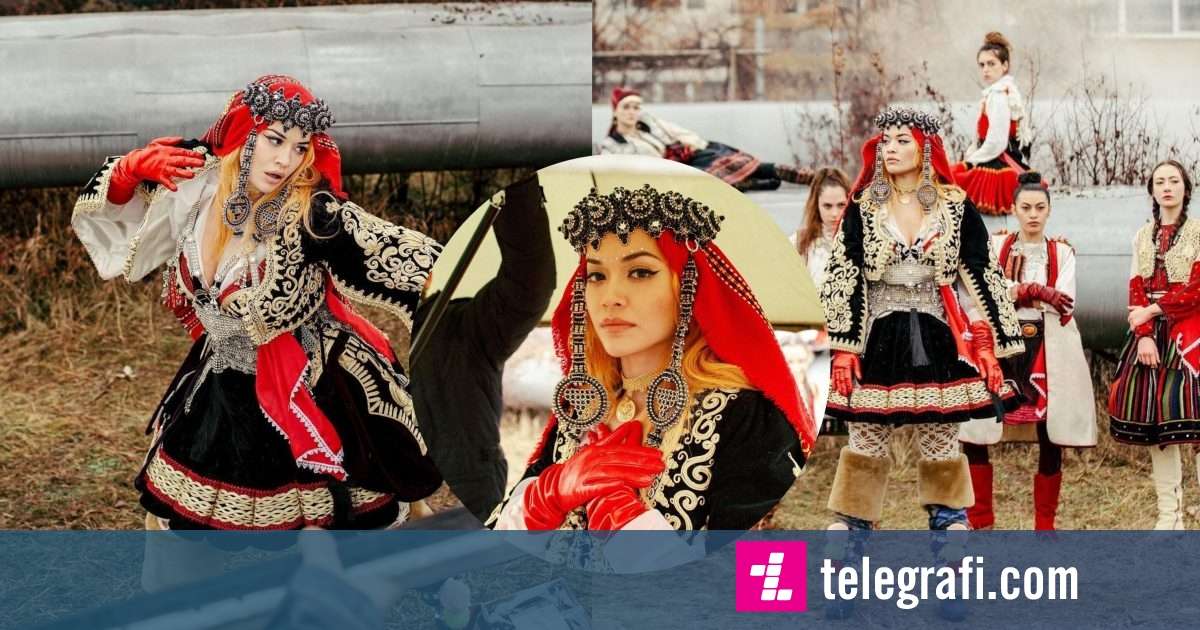 Rita Ora donates her traditional Albanian dress to the Ethnographic ...