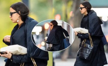 Irina Shayk shihet e veshur në të zeza teksa shkon në shtëpinë e ish-partnerit Bradley Cooper, pas thashethemeve për ribashkim
