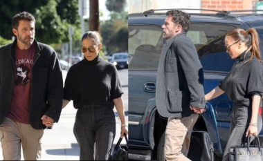 Pas një periudhe larg njëri-tjetrit, Jennifer Lopez dhe Ben Affleck shihen të kapur dorë për dore në Los Angeles
