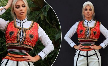 “Ndihem burrneshë që i përkas kësaj toke”, Luana Vjollca poston imazhe e veshur në kostume tradicionale shqiptare