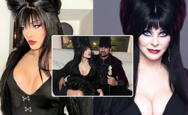 Bebe Rexha prezanton dukjen tjetër për Halloween si ylli i filmave horror, Elvira në “Mistress of the Dark”, merr vëmendje edhe përkrah të dashurit