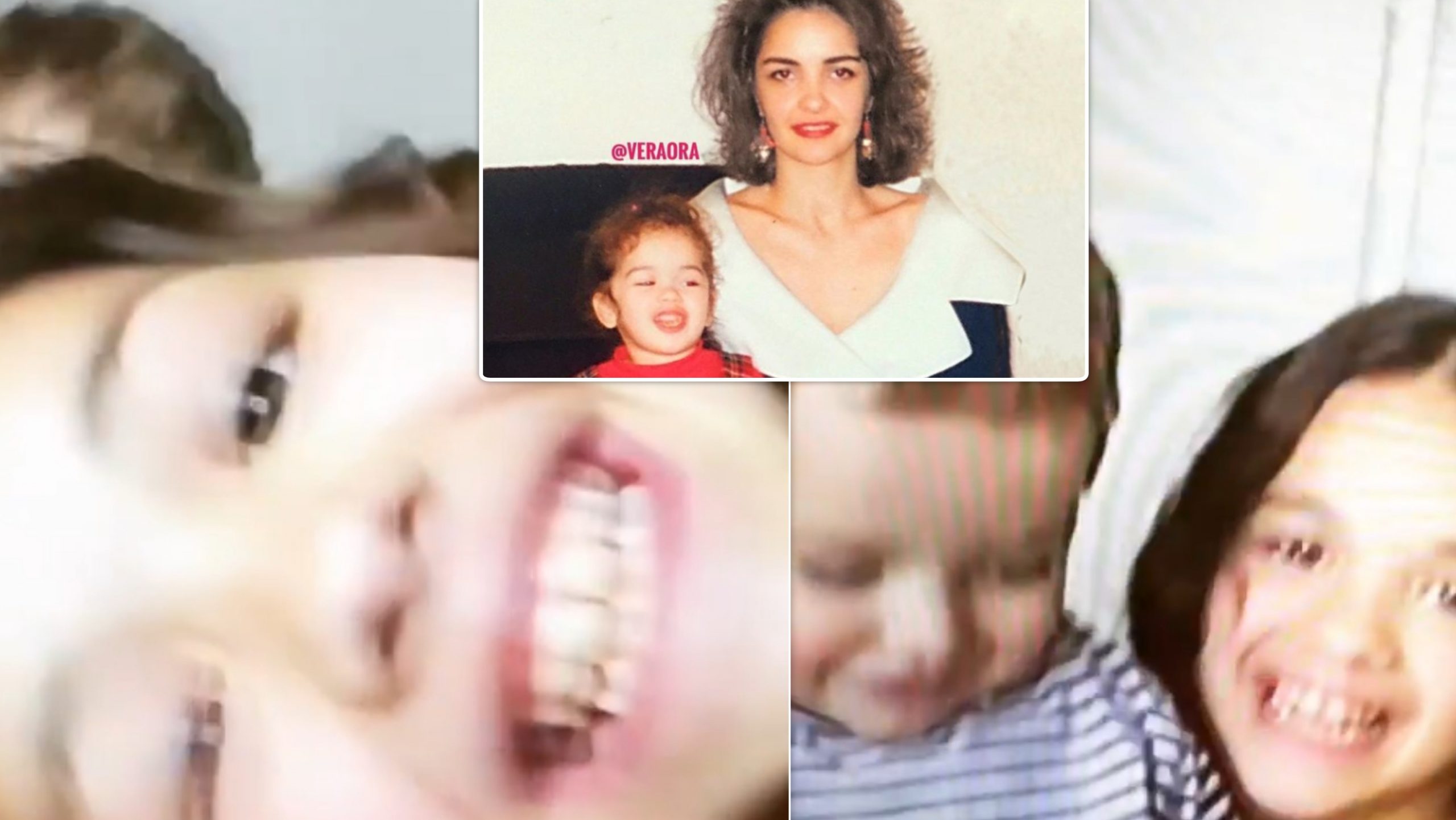 “Momente si këto”, Vera Ora publikon një video të rrallë të Rita Orës kur ishte fëmijë