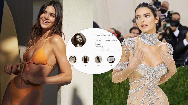 Kendall Jenner arrin 200 milionë ndjekës në Instagram