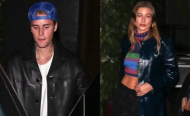 Justin dhe Hailey Bieber shijojnë një darkë romantike në Hollywood, teksa shihen të veshur me shumë stil