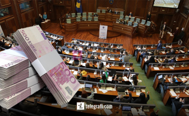 Kuvendi i Kosovës për nëntë muaj shpenzoi 5.6 milionë euro për paga dhe mëditje