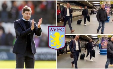 Gerrard zbarkon në Londër për të mbyllur detajet me Aston Villan