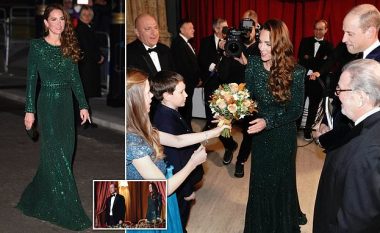 Dukesha Kate Middleton mahnit me dukjen elegante, ndërsa u shfaq me një fustan të ricikluar në eventin e bamirësisë