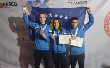 Tri medalje të bronzta evropiane për kick-boksierët tanë të rinj