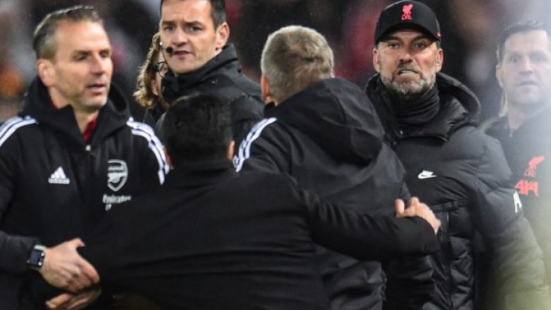 Klopp shpjegon arsyen e përleshjes verbale me Artetan gjatë fitores së Liverpoolit kundër Arsenalit