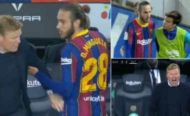 “Nuk kishte atmosferë, lojtarët nuk ishin të lumtur”, Mingueza zbulon se lojtarëve të Barcelonës iu humbi besimi te Koemani